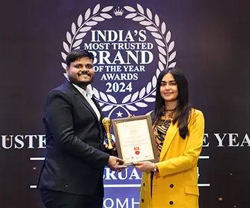 INDIA'S MOST TRUSTED BRAND OF THE YEAR 2024